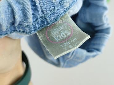 kurtka lakierowana z futerkiem: Spodnie jeansowe, Little kids, 8 lat, 128, stan - Bardzo dobry — 4