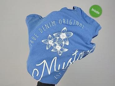 bluzki mustang: Mustang, T-shirt damski, rozmiar M — 5