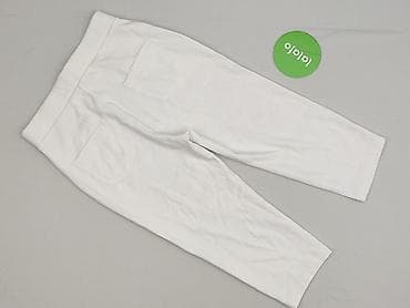 sandalki biale: Spodnie 3/4 damskie, rozmiar S — 3