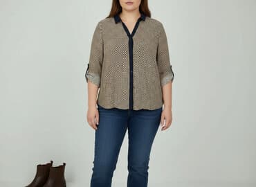 bluzka w kwiaty new yorker: Yessica, Bluzka damska, rozmiar XL — 6