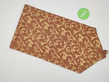 domino: PL - Tablecloth 38 x 75, color - Brown, condition - Very good — 2