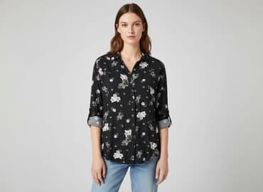 koszula niebieska hm: H&M Divided, Koszula damska, rozmiar L — 8