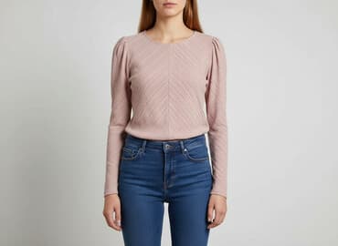 rozowa bluzka na impreze: Reserved, Women's blouse, size L — 1