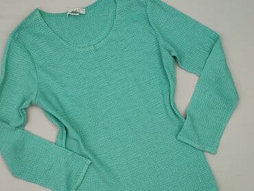 sweter piórkowy na drutach: RAFAEL PALOMA, Bluzka damska, rozmiar S — 1