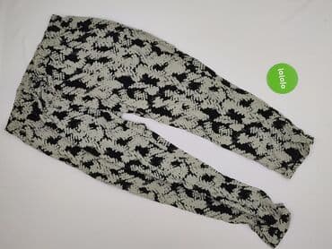 joggery damskie letnie: Infinity Woman, Spodnie materiałowe damskie, rozmiar XL — 2