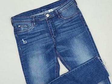 Spodnie jeansowe, H&M, 13 lat, 158, stan - Idealny