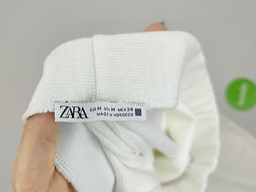 ccc biale buty: Zara, Spodnie materiałowe damskie, rozmiar M — 4