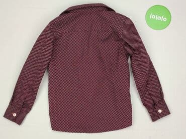 sukienka w pepitkę h: Shirt 5-6 years, condition - Perfect, pattern - Peas, color - Claret — 3