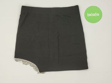 czarne satynowe spódnice midi: Spódnica damska, M — 2