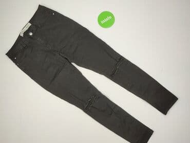 czarne jeansy damskie stylizacje: Denim Co, Jeansy damskie, rozmiar M — 2