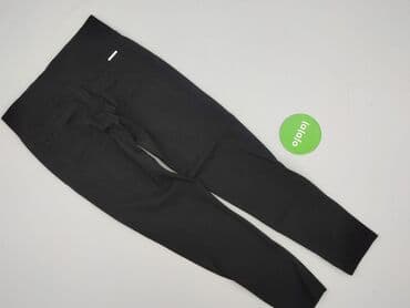 stradivarius spodnie czarne z wysokim stanem: Stradivarius, Spodnie materiałowe damskie, rozmiar M — 3