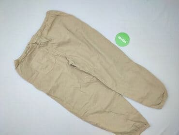 joggery bawełniane damskie: Denim Co, Material trousers for women, size XL (EU 42) — 3