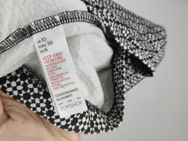 mango spodnie w paski: Topshop, Spodnie materiałowe damskie, M — 4