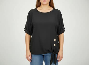 eleganckie bluzki czarne: New Collection, Bluzka damska, rozmiar 2XL — 6