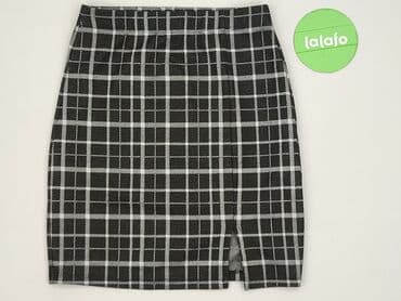 czarne spódnice w kratę: Sinsay, Spódnica damska, rozmiar XS — 2