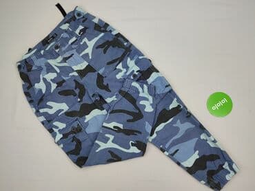 białe cargo bershka: Bershka, Spodnie cargo damskie, rozmiar S — 3