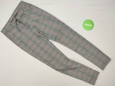 spodnie z c a: Material trousers for women, size M — 3