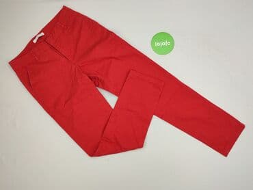 reserved czerwone spodnie: Reserved, Spodnie materiałowe damskie, rozmiar XS — 2