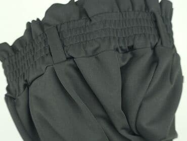 zara spodnie czarne z wysokim stanem: Spodnie materiałowe damskie, rozmiar M — 6