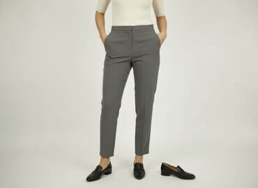 rajstopy z prl u: Spodnie materiałowe damskie, rozmiar M — 7