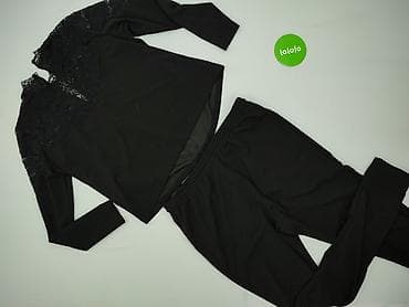 garnitur damski plus size: Elegancki komplet, rozmiar M — 3