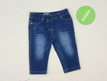 sukienka z lyocellu h: Denim pants, Next, 3-6 months, condition - Perfect — 2