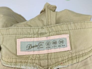 legginsy damskie plus size: Denim Co, Spodnie materiałowe damskie, rozmiar L — 4
