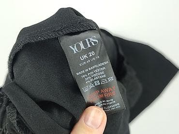 trouser: Yours, Spodnie materiałowe damskie, rozmiar 4XL — 5