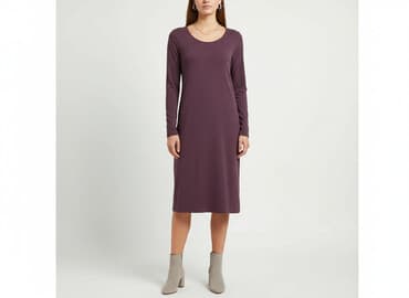 sukienka fioletowa zara: H&M Basic, Sukienka damska, rozmiar S — 6