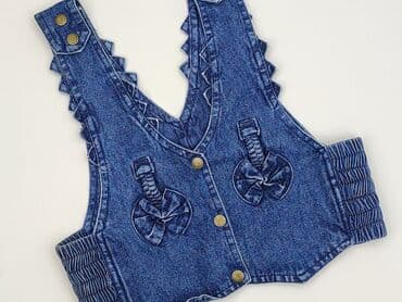 Denim, Women`s waistcoat, size 4XL