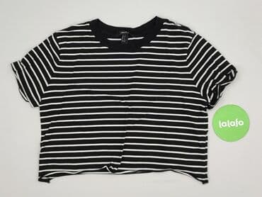 czarne bluzki basic: Forever 21, T-shirt damski, rozmiar S — 3