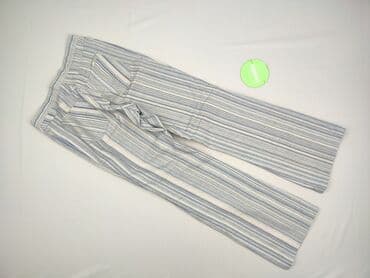 krótkie spodenki w paski: Spodnie materiałowe damskie, rozmiar S — 3