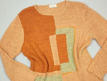 sweter w paski h: Janina, Sweter damski, rozmiar XL — 1