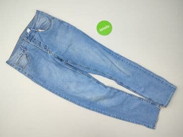 jeansy z asymetrycznym zapieciem: H&M, Jeansy damskie, rozmiar XL — 2