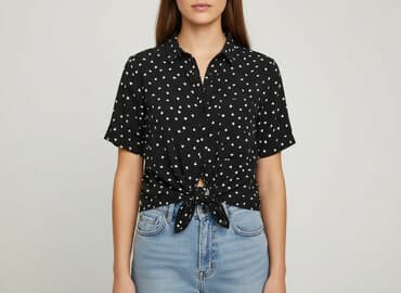 cropp body: Cropp, Bluzka damska, rozmiar S — 7