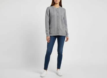 sukienki z kaszmiru: Kardigan damski, rozmiar S — 5