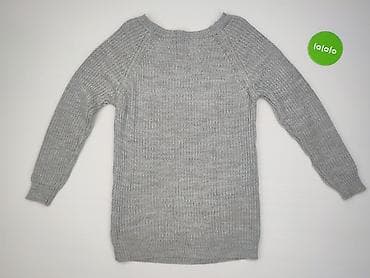 pull and bear bluza szara: Sweter damski, rozmiar S — 3