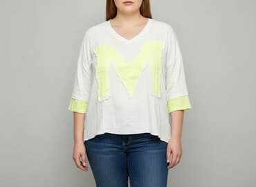 bluzka z marszczeniem po bokach: Жіноча блуза, розмір 4XL на lalafo.pl — 1 bluzka z marszczeniem po bokach: Жіноча блуза, розмір 4XL — 1