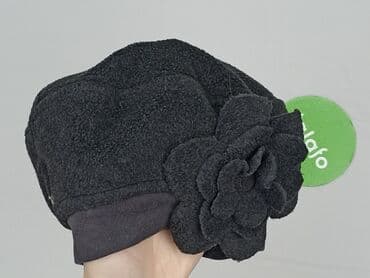 czapka zimowa tommy hilfiger damska z pomponem: Beret, Damskie, stan - Bardzo dobry — 6