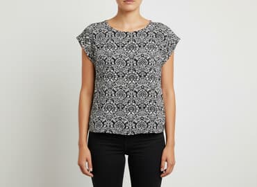 koszulka pod marynarkę damska: Tom Rose, Bluzka damska, rozmiar S — 6