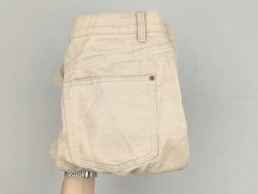 spodnie sinsay szerokie: Denim, Spodnie cargo damskie, rozmiar S — 6