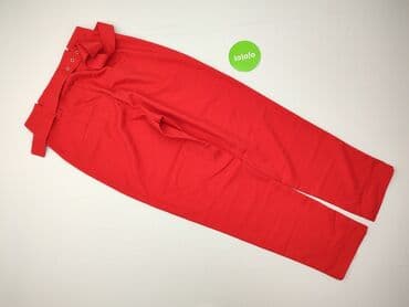 jeansy paper bag reserved: Eva Minge, Material trousers for women, size M — 3