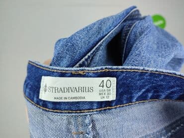 jeans mom slim fit stradivarius: Stradivarius, Jeansy damskie, M — 5