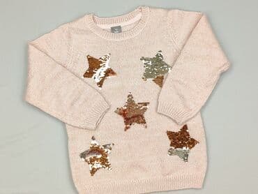 sukienki z szyfonu jedwabnego: Sweterek, Little kids, 5-6 lat, 110-116 cm, stan - Bardzo dobry — 1