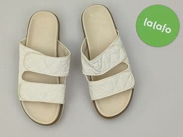 klapki zara z futerkiem: Klapki damskie, 39 — 2