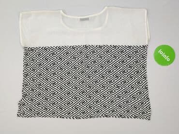 koszulka z napisem bonjour: Bluzka damska, S — 3