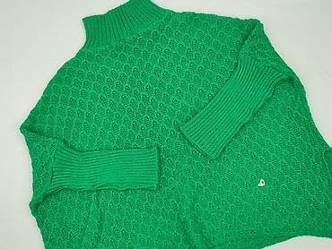 sweter oversize z golfem: Sweter damski, rozmiar One size — 1