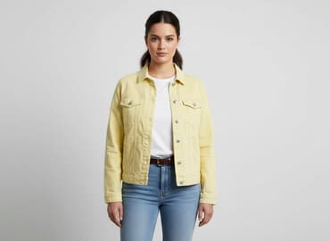 h m kurtki jeansowe damskie: H&M, Kurtka jeansowa damska, rozmiar XL — 8