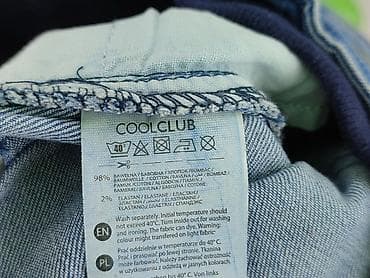 spongebob klapki: Spodnie jeansowe, Cool Club, 2-3 lat, 98, stan - Bardzo dobry — 5