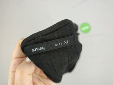 czarna sukienka z długim rękawem sinsay: Sinsay, Sukienka damska, rozmiar XL — 5